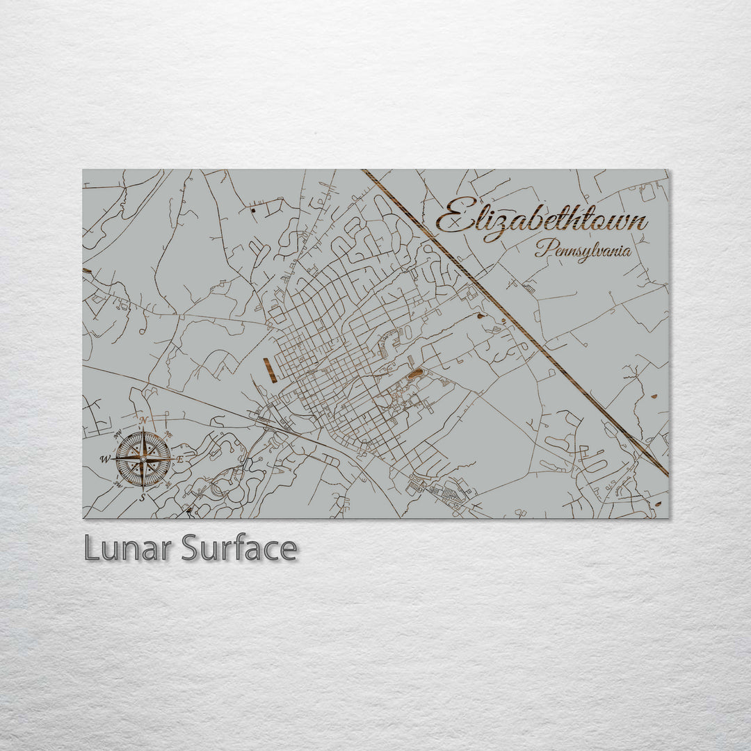 Elizabethtown, Pennsylvania Street Map