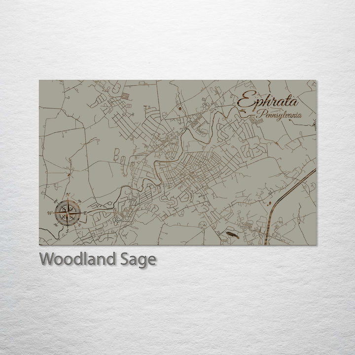 Ephrata, Pennsylvania Street Map