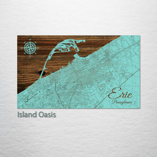 Erie, Pennsylvania Street Map