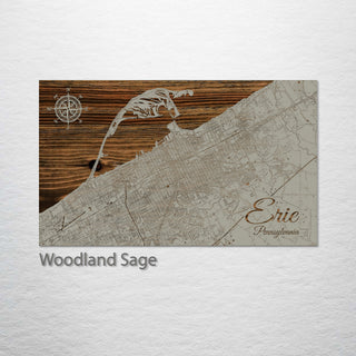 Erie, Pennsylvania Street Map