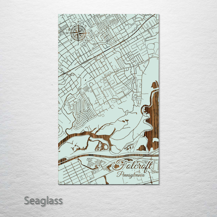Folcroft, Pennsylvania Street Map