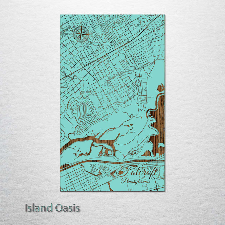 Folcroft, Pennsylvania Street Map