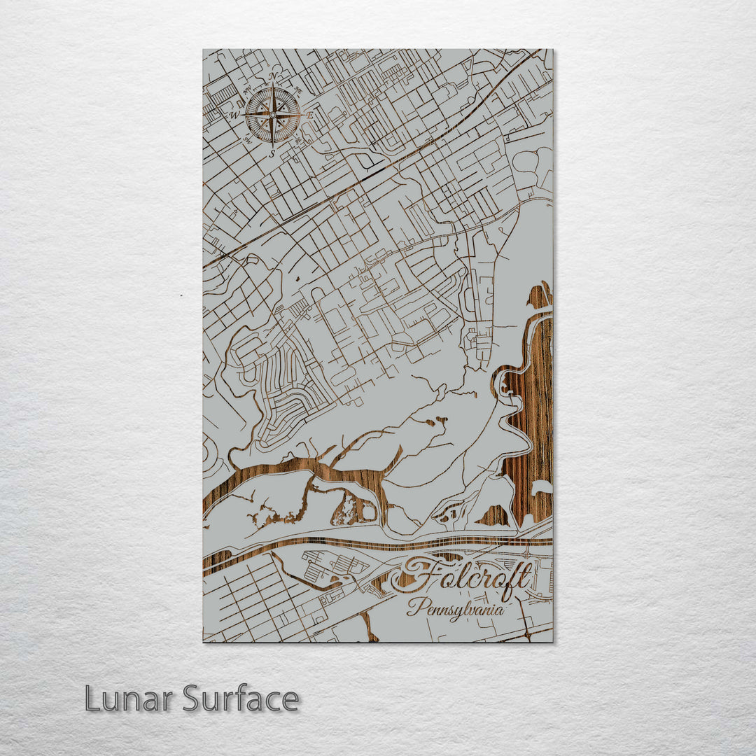 Folcroft, Pennsylvania Street Map