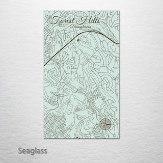 Forest Hills, Pennsylvania Street Map