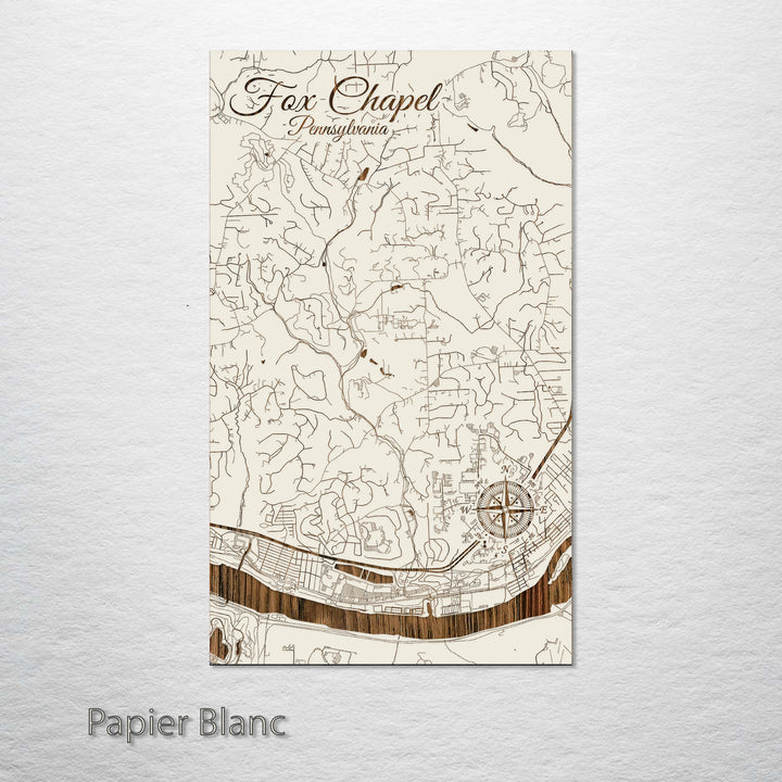 Fox Chapel, Pennsylvania Street Map