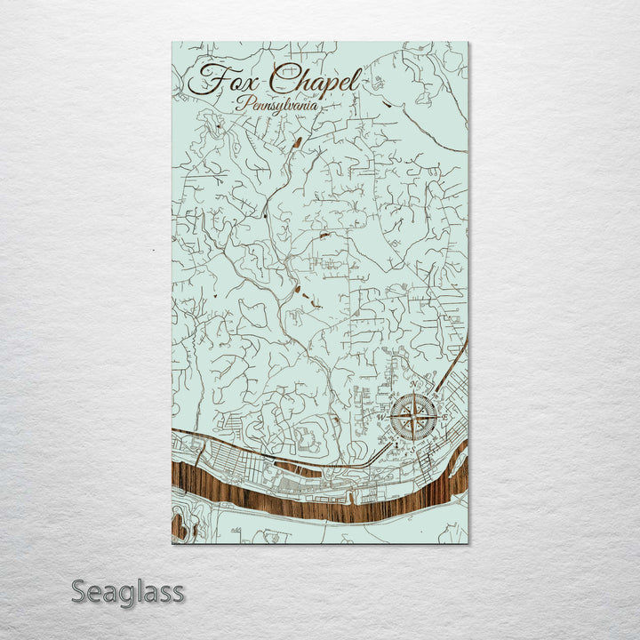 Fox Chapel, Pennsylvania Street Map