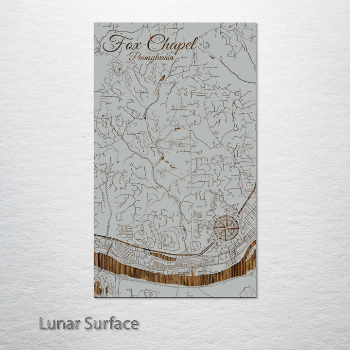 Fox Chapel, Pennsylvania Street Map