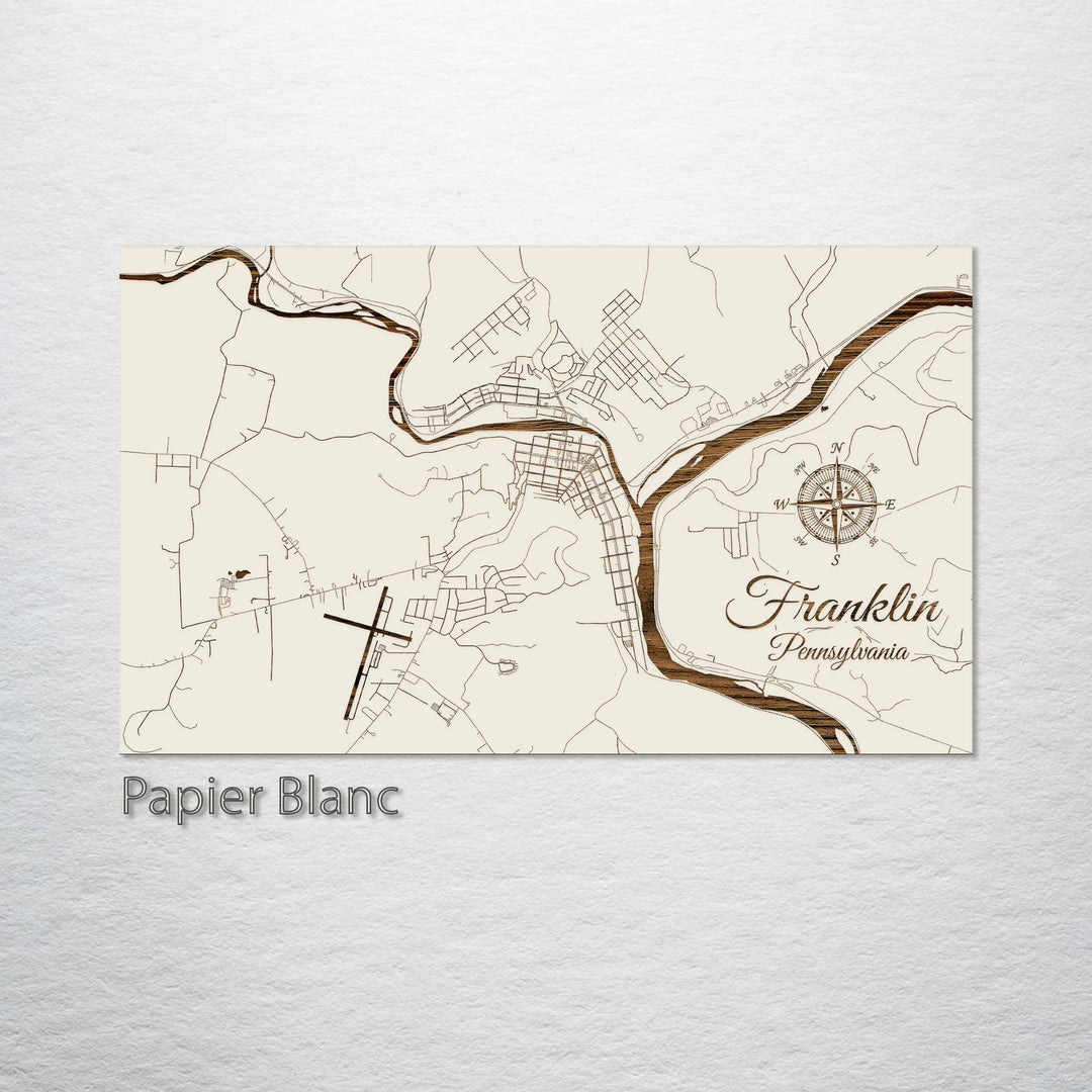 Franklin Park, Pennsylvania Street Map