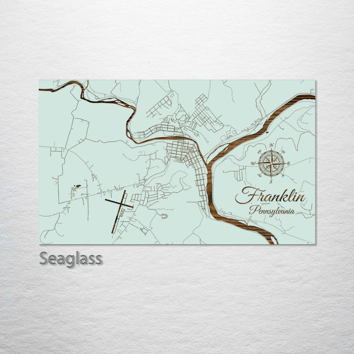 Franklin Park, Pennsylvania Street Map