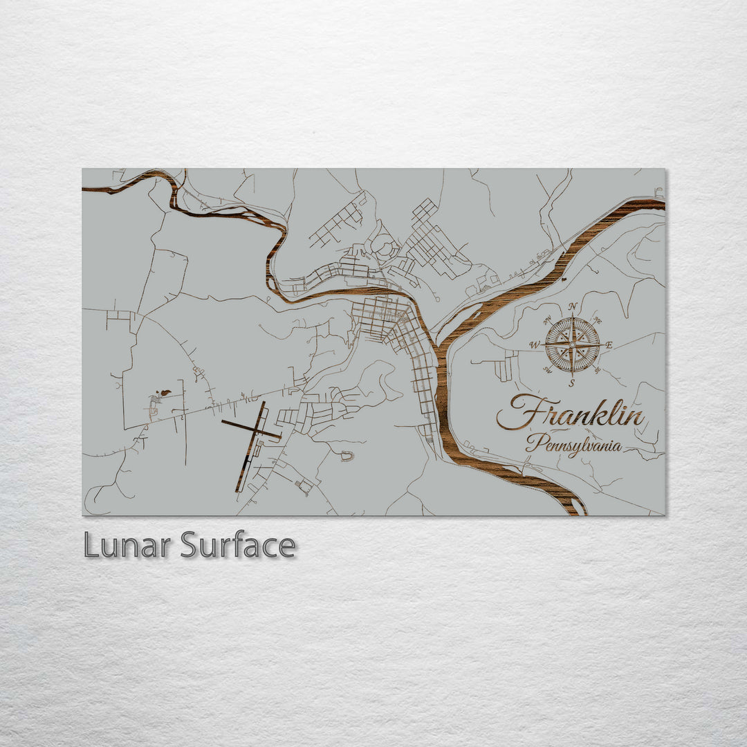 Franklin Park, Pennsylvania Street Map