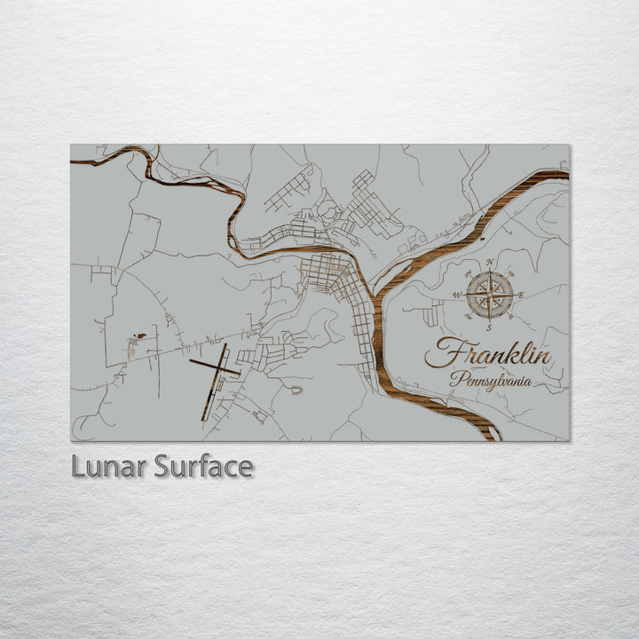 Franklin Park, Pennsylvania Street Map