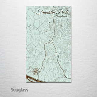 Franklin, Pennsylvania Street Map