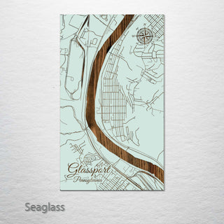 Glassport, Pennsylvania Street Map