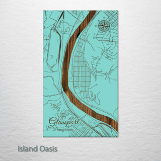 Glassport, Pennsylvania Street Map
