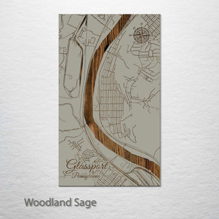 Glassport, Pennsylvania Street Map