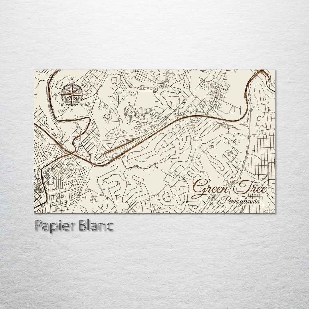 Green Tree, Pennsylvania Street Map