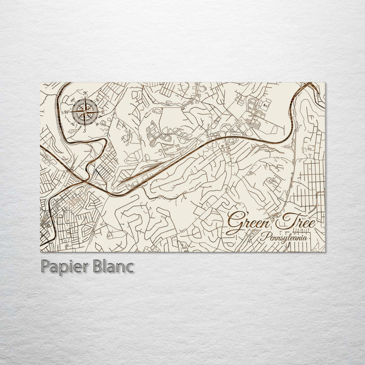 Green Tree, Pennsylvania Street Map