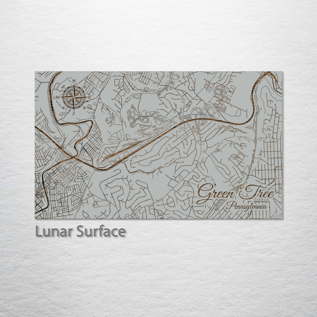 Green Tree, Pennsylvania Street Map