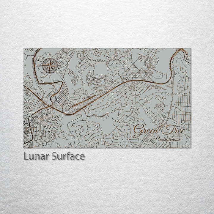 Green Tree, Pennsylvania Street Map