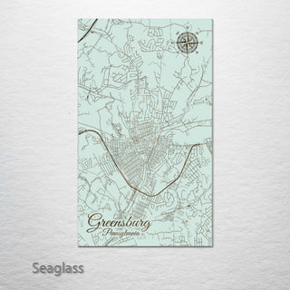 Greensburg, Pennsylvania Street Map