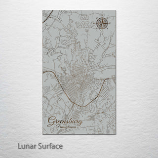 Greensburg, Pennsylvania Street Map