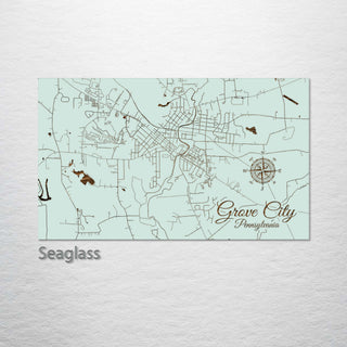 Grove City, Pennsylvania Street Map
