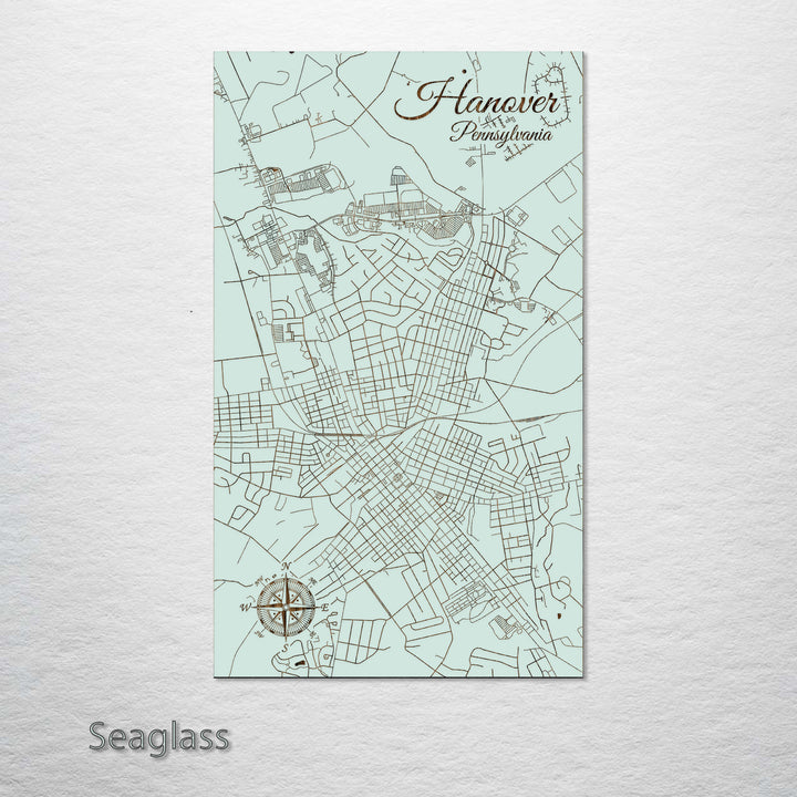 Hanover, Pennsylvania Street Map