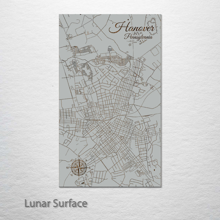 Hanover, Pennsylvania Street Map