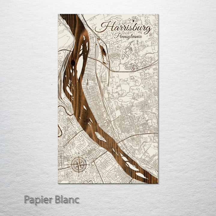 Harrisburg, Pennsylvania Street Map