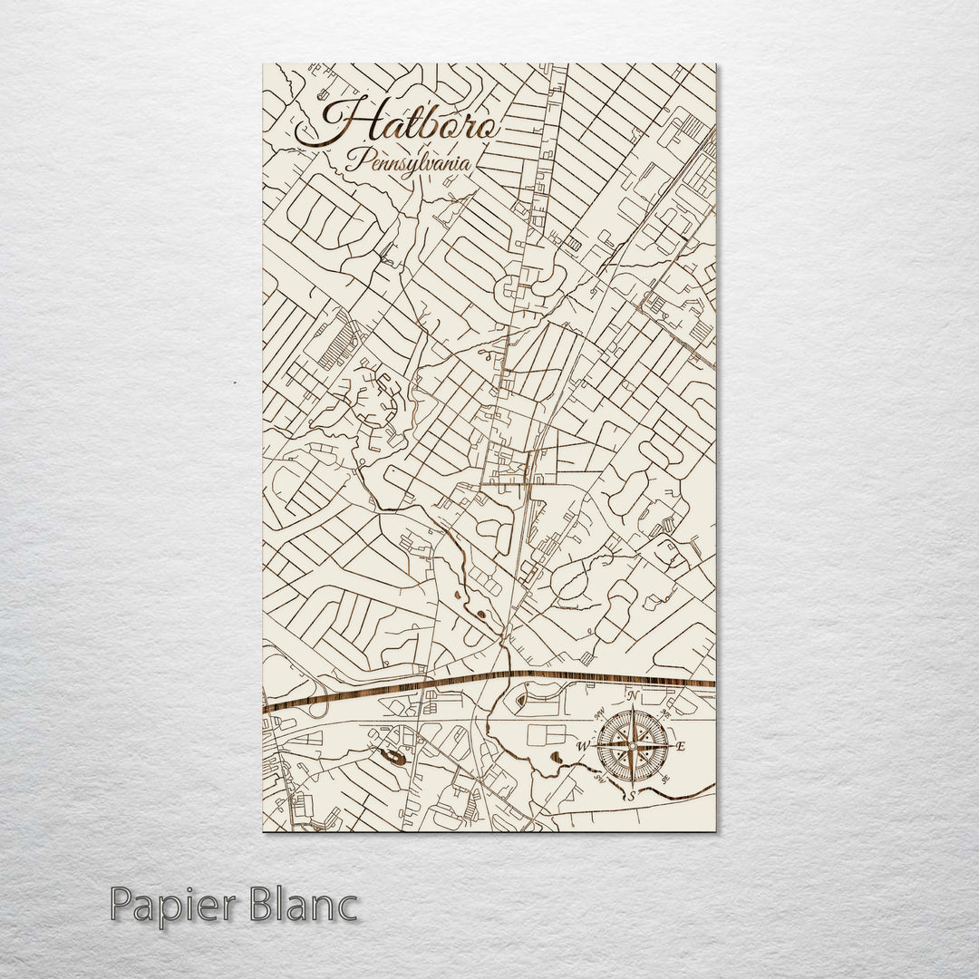 Hatboro, Pennsylvania Street Map