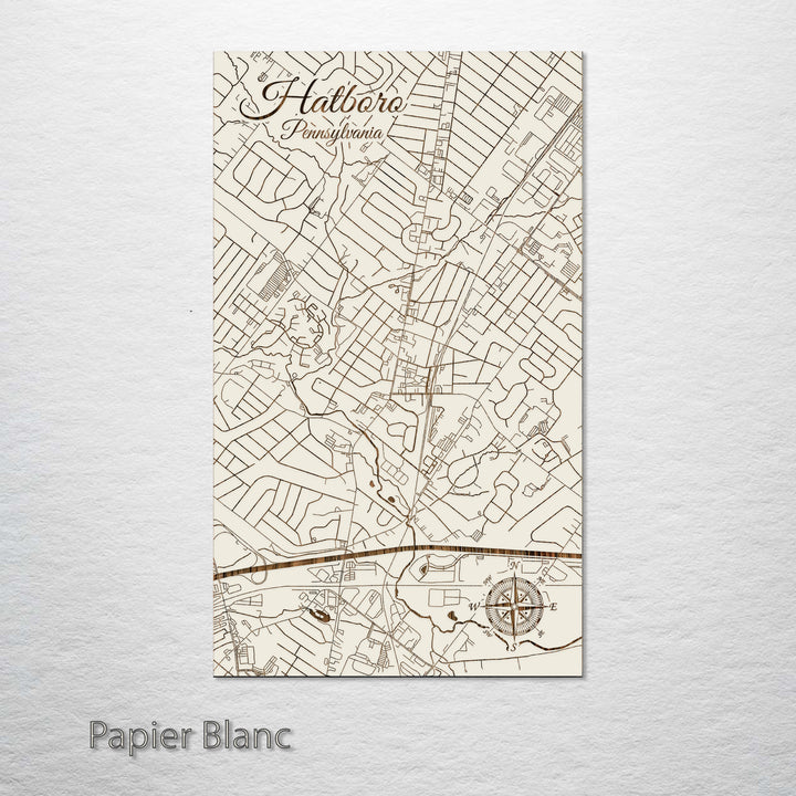 Hatboro, Pennsylvania Street Map