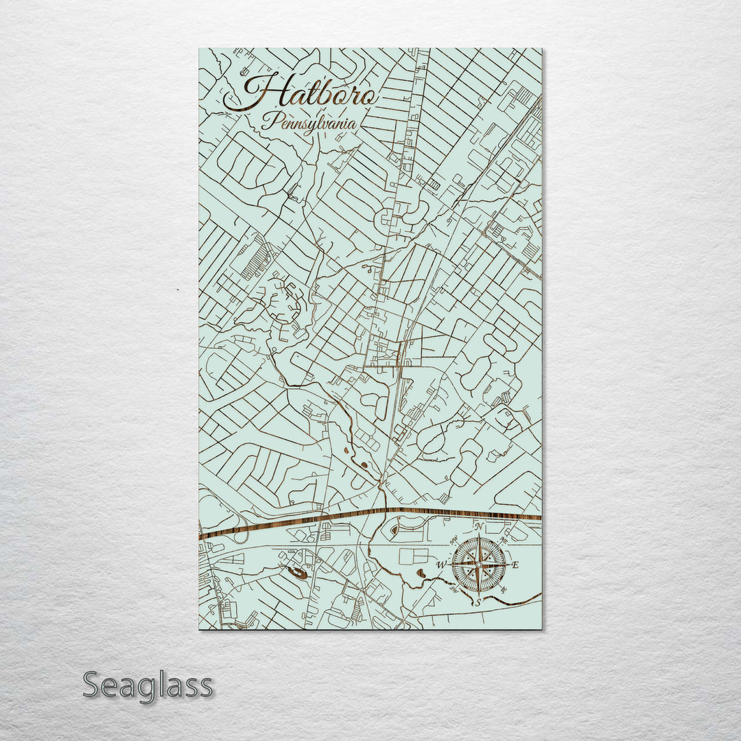 Hatboro, Pennsylvania Street Map