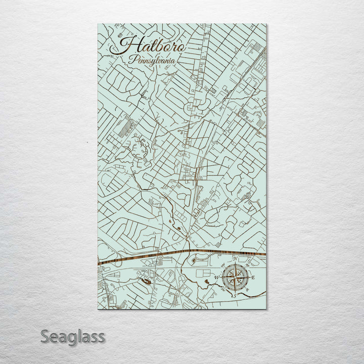 Hatboro, Pennsylvania Street Map