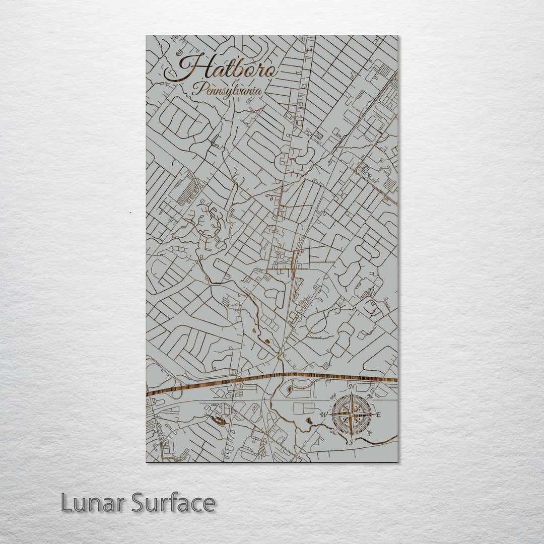 Hatboro, Pennsylvania Street Map