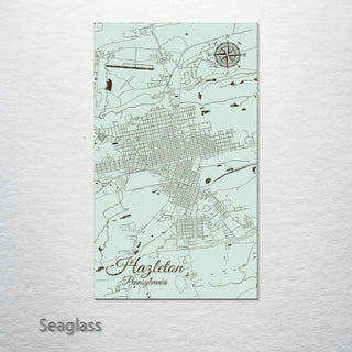 Hazleton, Pennsylvania Street Map