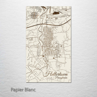 Hellertown, Pennsylvania Street Map