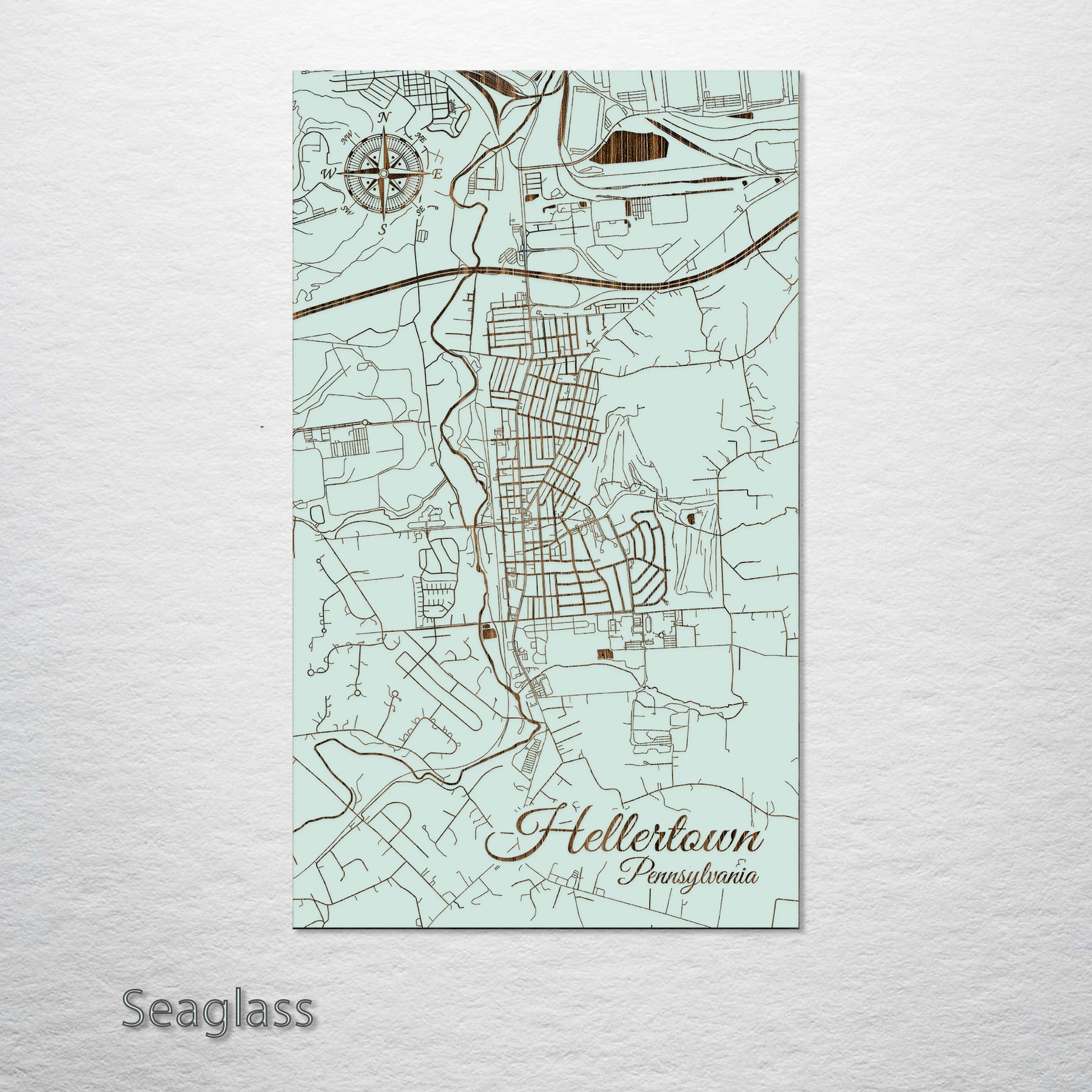 Hellertown Pennsylvania Street Map