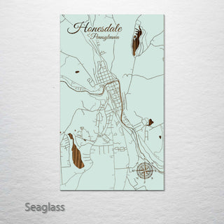 Honesdale, Pennsylvania Street Map