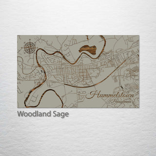 Hummelstown, Pennsylvania Street Map