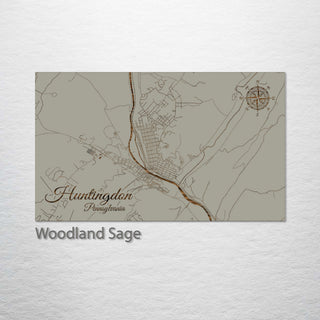 Huntingdon, Pennsylvania Street Map