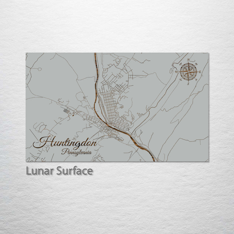 Huntingdon, Pennsylvania Street Map – Fire & Pine