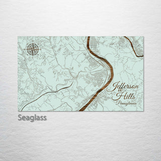 Jefferson Hills, Pennsylvania Street Map
