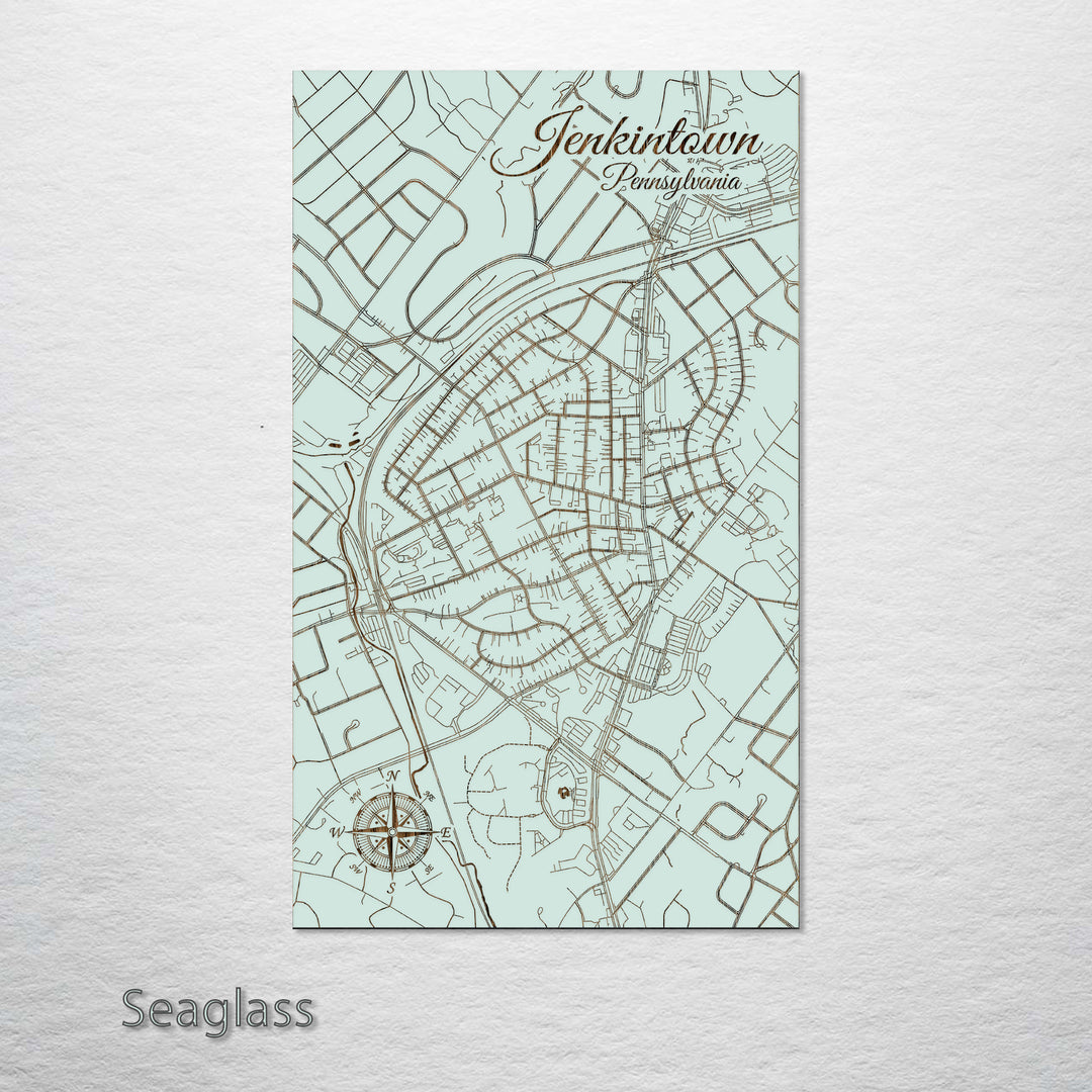 Jenkintown, Pennsylvania Street Map