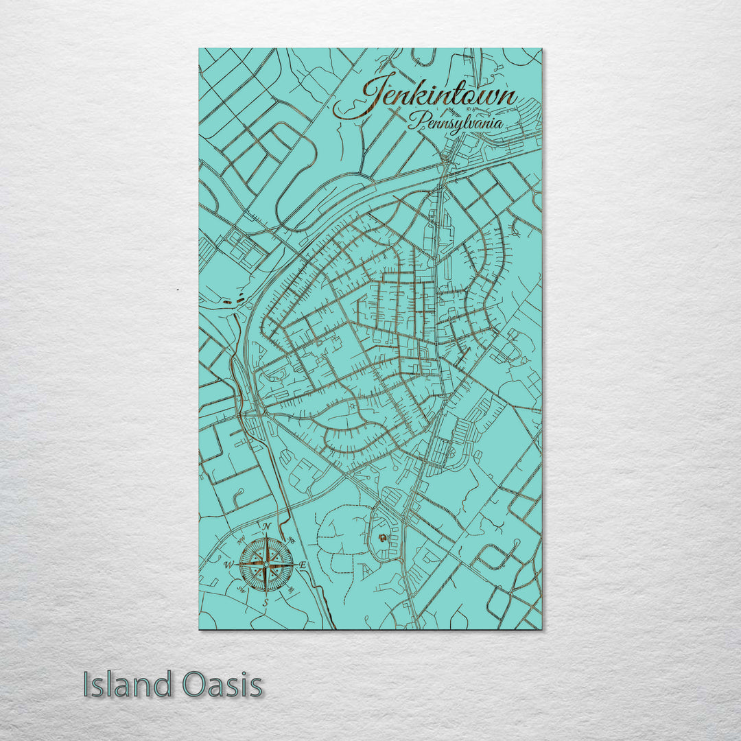 Jenkintown, Pennsylvania Street Map