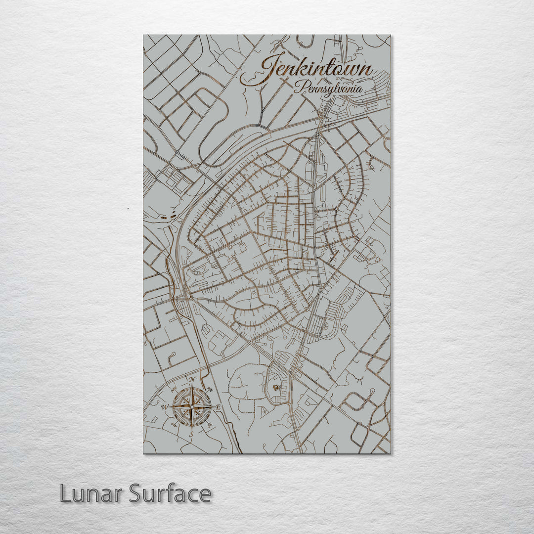 Jenkintown, Pennsylvania Street Map