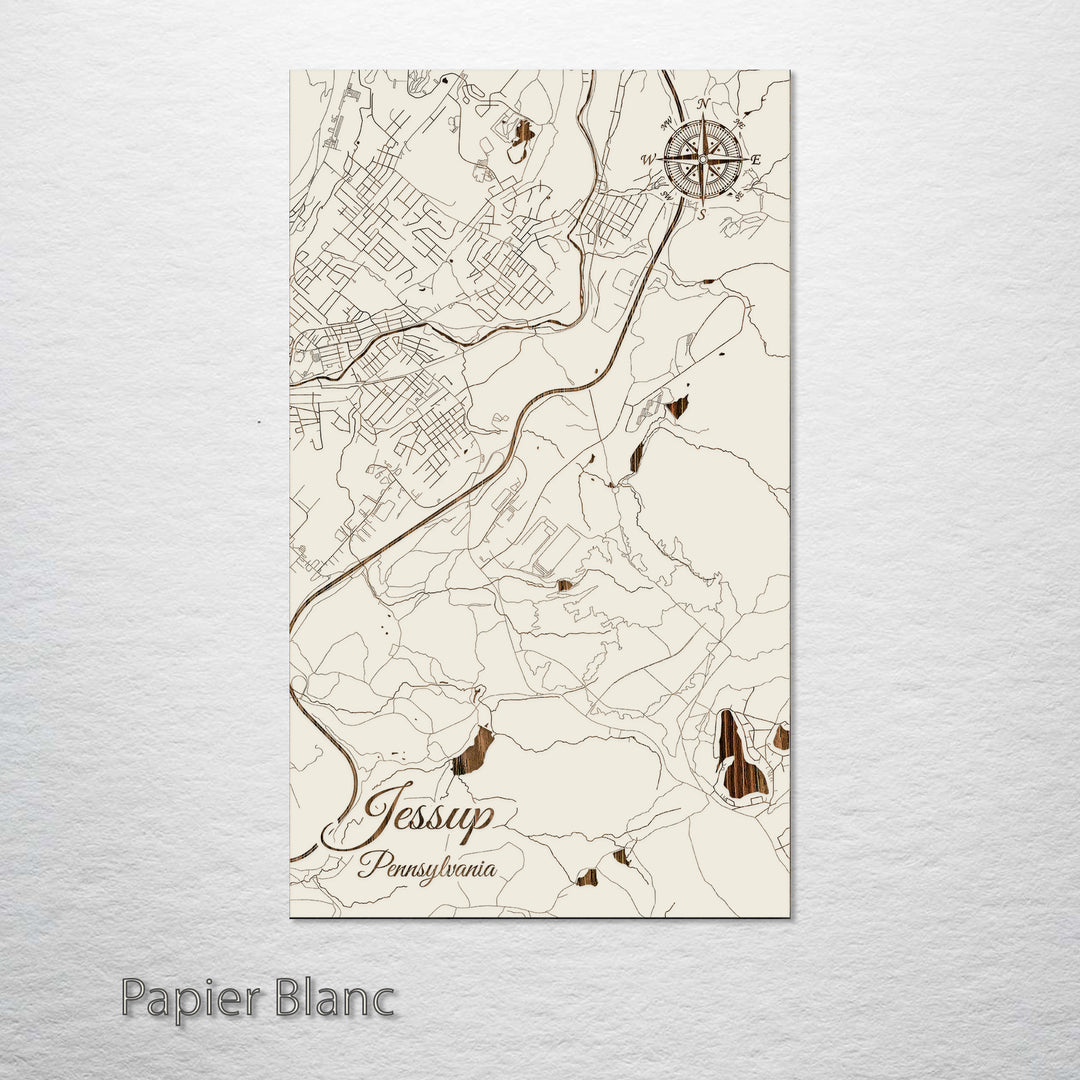 Jessup, Pennsylvania Street Map