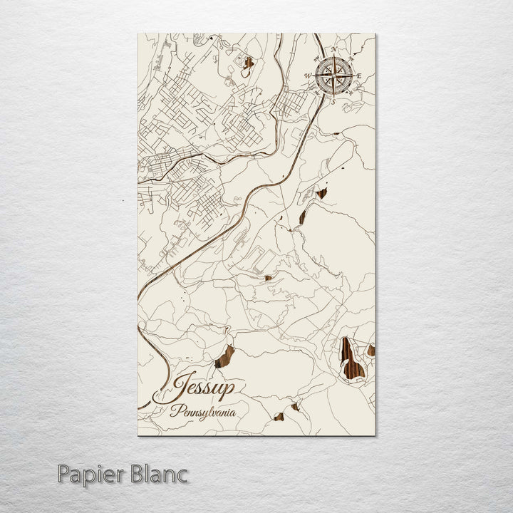 Jessup, Pennsylvania Street Map