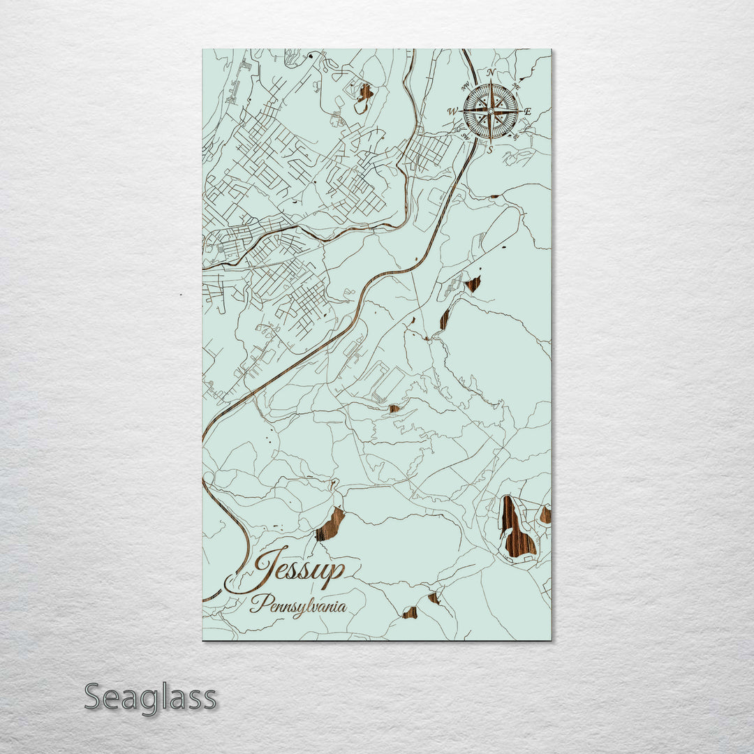 Jessup, Pennsylvania Street Map