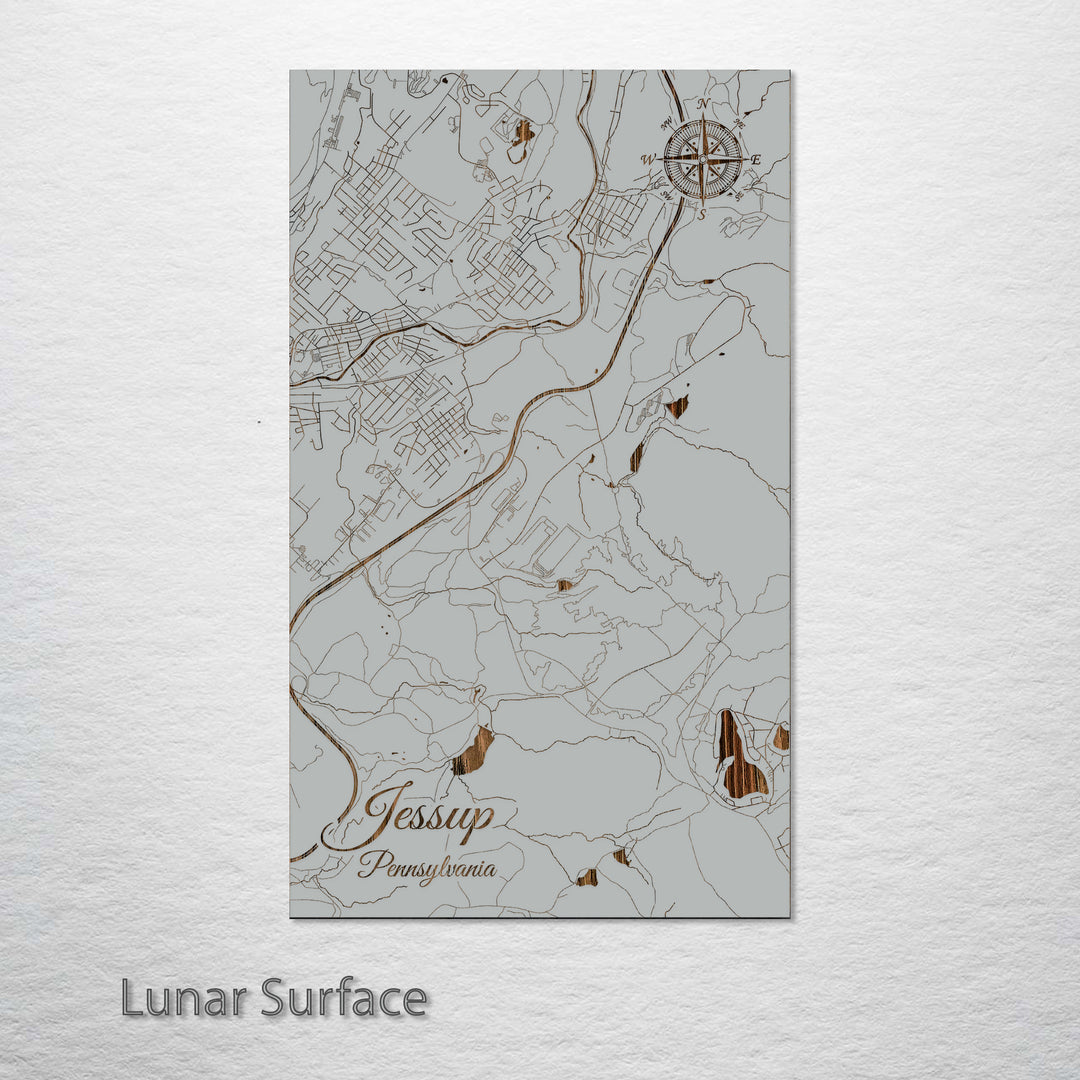 Jessup, Pennsylvania Street Map