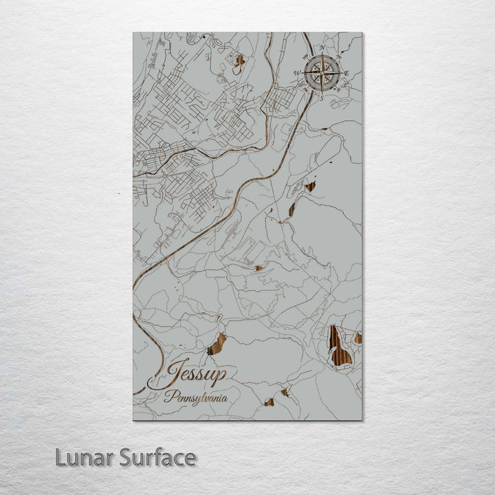 Jessup, Pennsylvania Street Map